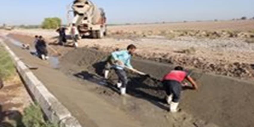 بازسازی اساسی شبکه آبیاری منطقه شرق دز در شمال خوزستان | انرژی نویس