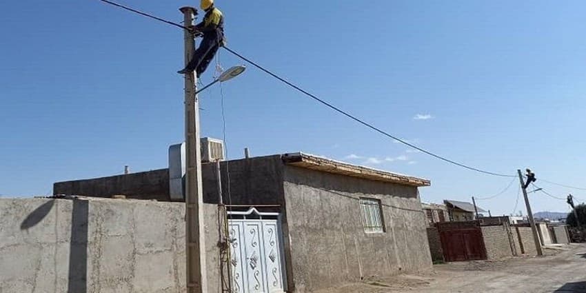 شبکه برق ۶۳۴ روستای کردستان اصلاح شد | انرژی نویس