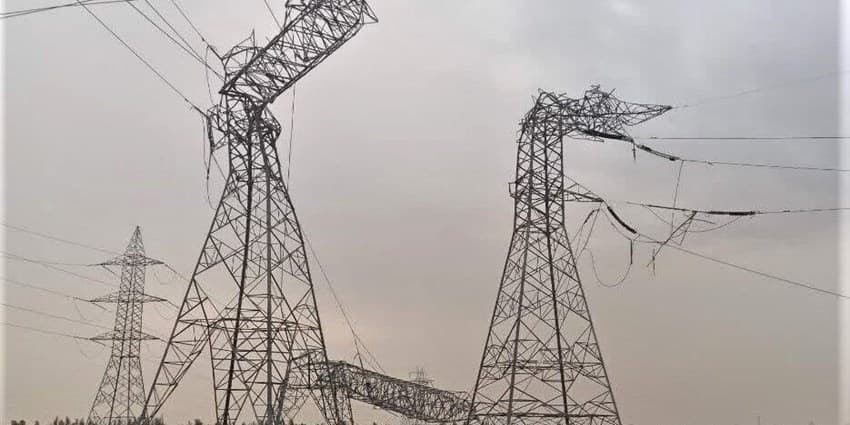 بیشترین خسارات شبکه برق و قطعی ناشی از طوفان در شهرهای کرمان و رفسنجان اعلام شد | انرژی نویس
