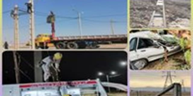 خسارت 400 میلیارد ریالی طوفان به شبکه برق استان فارس | انرژی نویس