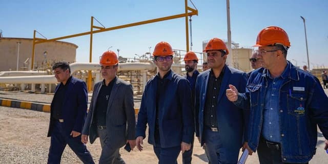بازدید معاون وزیر نفت از پالایشگاه تهران، انبار نفت ری و تاسیسات خطوط لوله و مخابرات نفت | انرژی نویس