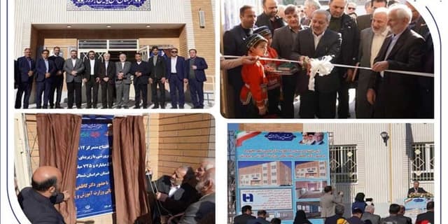 مدرسه ۱۲ کلاسه آل یاسین (ع) با مشارکت بانک صادرات ایران در بجنورد افتتاح شد | انرژی نویس