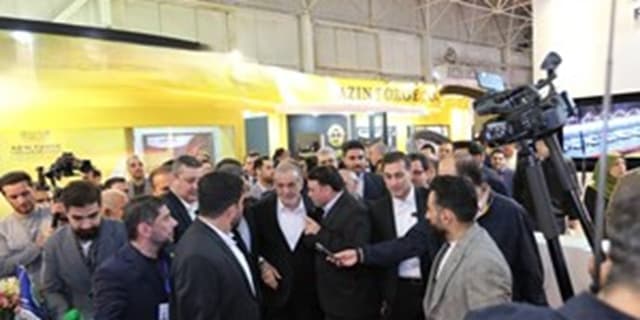 بازدید رئیس جمهور از غرفه بانک سپه در نمایشگاه بین المللی اوراسیا | انرژی نویس