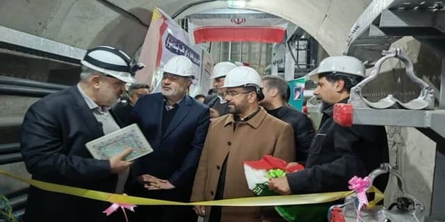 تونل انتقال انرژی برق و خطوط کابلی در شیراز با حضور وزیر نیرو افتتاح شد | انرژی نویس