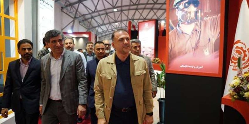 بازدید مدیرعامل شرکت ملی صنایع مس ایران از نهمین نمایشگاه بین‌المللی معدن کرمان | انرژی نویس