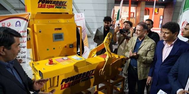 رونمایی از چکش هیدرومکانیکی پاوربولت ایرانی با حضور مدیرعامل شرکت ملی مس | انرژی نویس