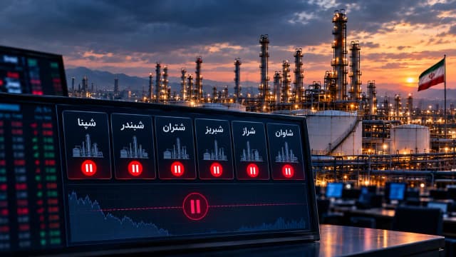 تعلیق ۶ نماد بزرگ پالایشی در بورس برای بررسی وضعیت شفافیت اطلاعاتی