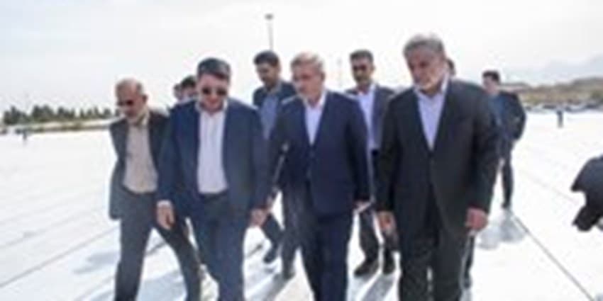 بازدید معاون رئیس جمهور از روند احداث مخزن 50 هزار متر مکعبی یزد | انرژی نویس