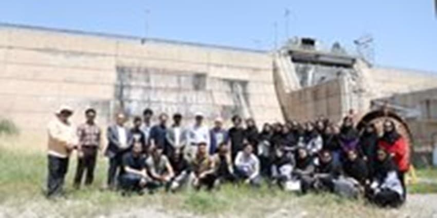 بازدید دانشجویان دانشگاه بین المللی امام خمینی(ره) قزوین از سد انحرافی زیاران | انرژی نویس