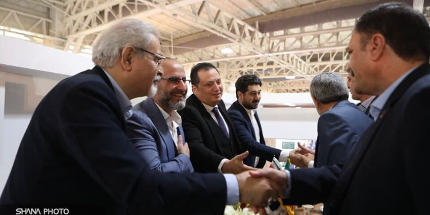 حضور مدیر نمایشگاه نفت سوریه در بیستوهشتمین نمایشگاه بینالمللی نفت تهران | انرژی نویس