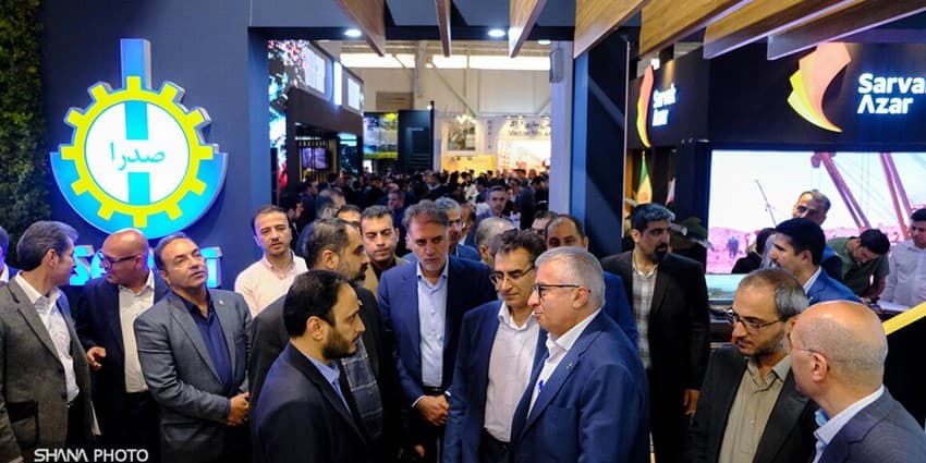 بازدید سخنگوی دولت از بیستوهشتمین نمایشگاه بینالمللی نفت | انرژی نویس