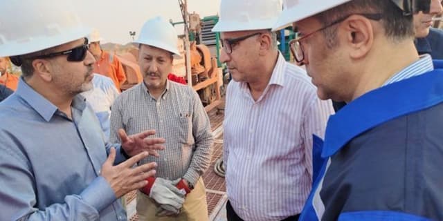 بازدید مدیر اکتشاف شرکت ملی نفت از مناطق عملیاتی غرب کشور | انرژی نویس